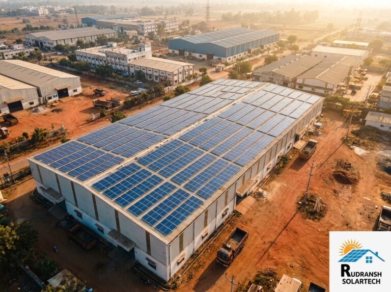 Turnkey solar EPC project by Rudransh Solartech in Lucknow