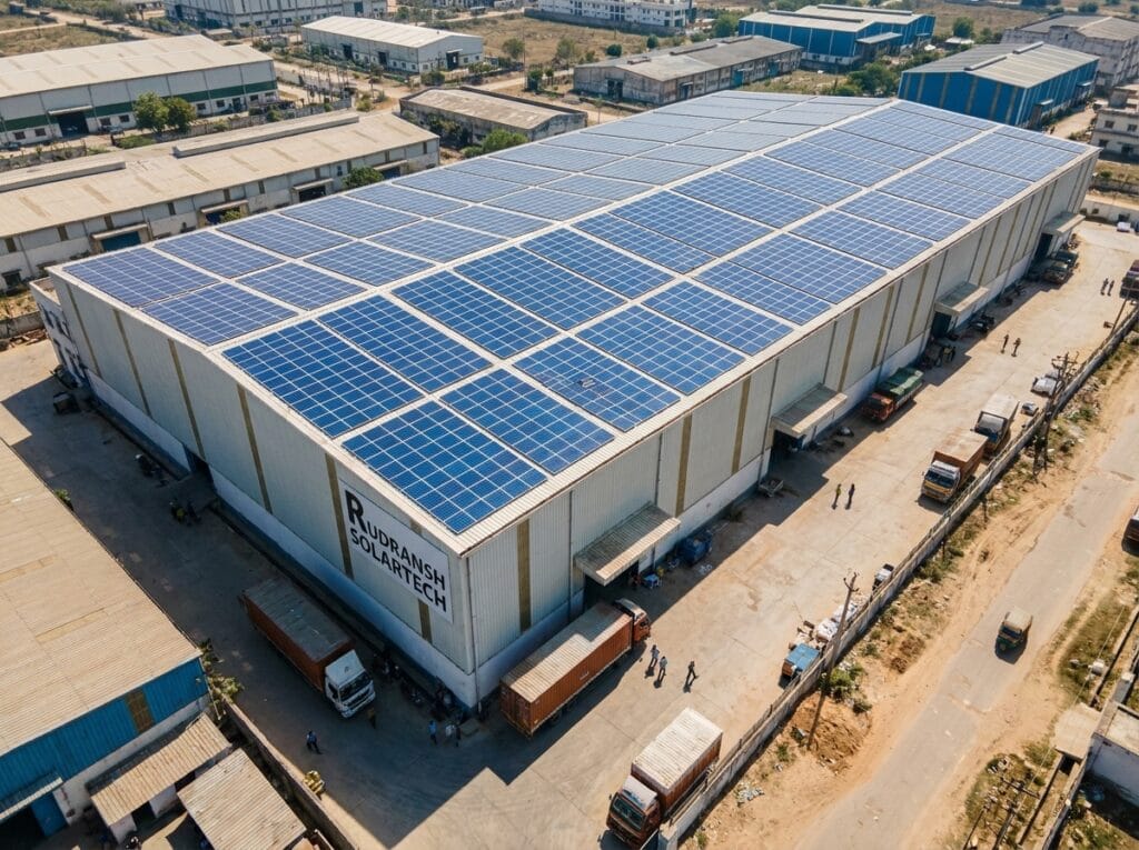 Solar-powered cold storage facility in Lucknow